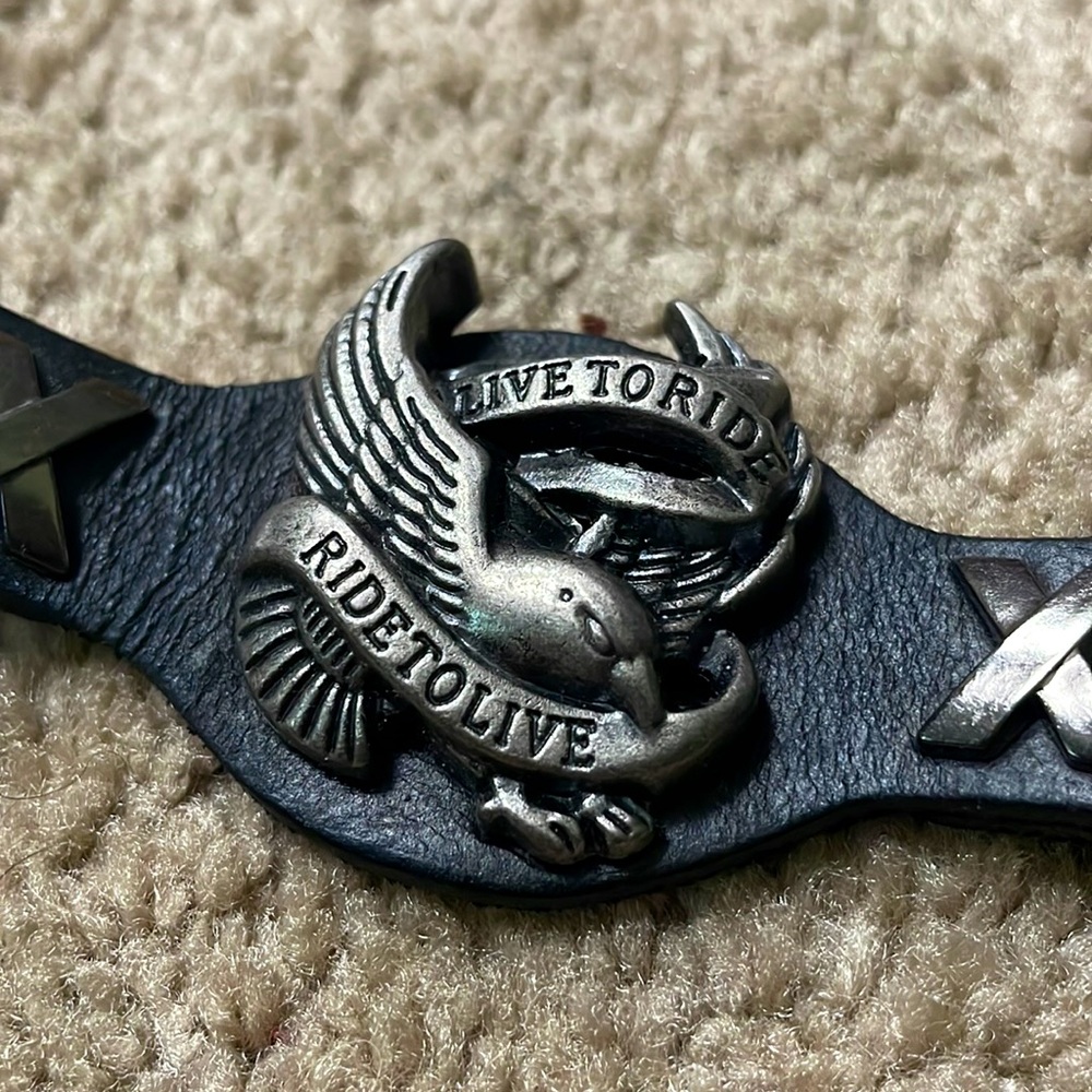 Biker bracelet